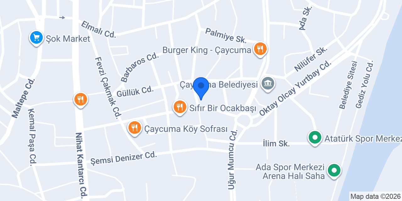 Sürat Kargo Çaycuma Şube konumu