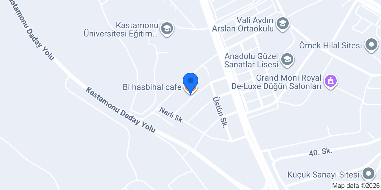 Bi hasbihal cafe konumu