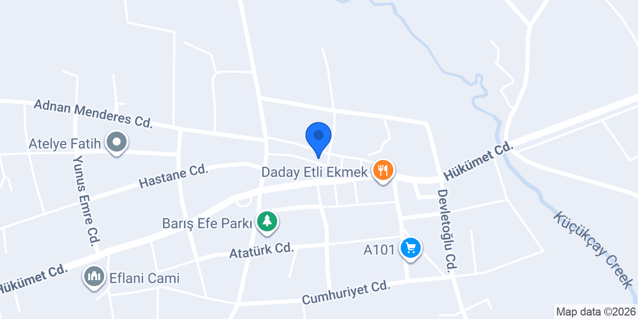 Onur Cafe Paflagonya konumu