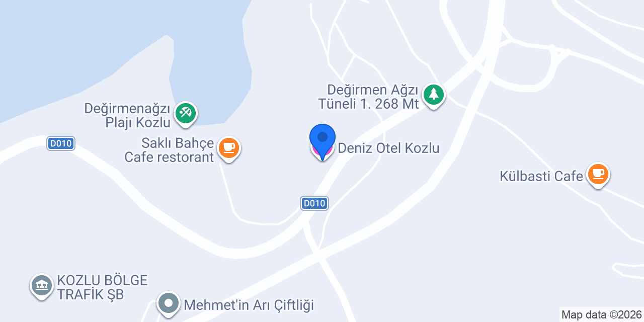 Deniz Otel Kozlu konumu