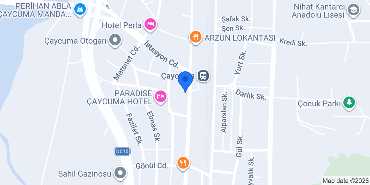 İstasyon Eczanesi konumu
