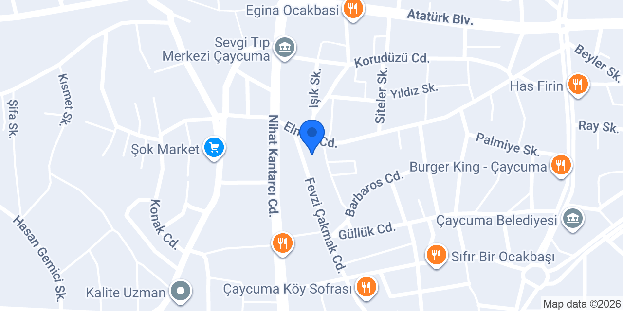 Kükçü Dükyanı Caffe&cocktail konumu