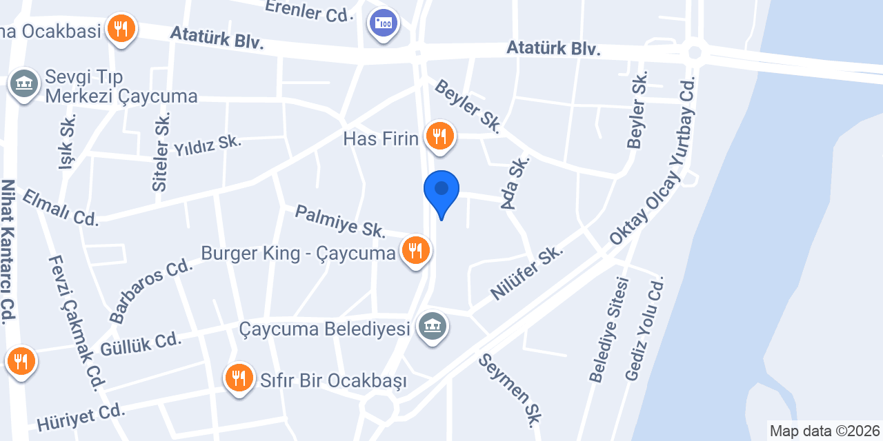 Germia Coffee Çaycuma konumu