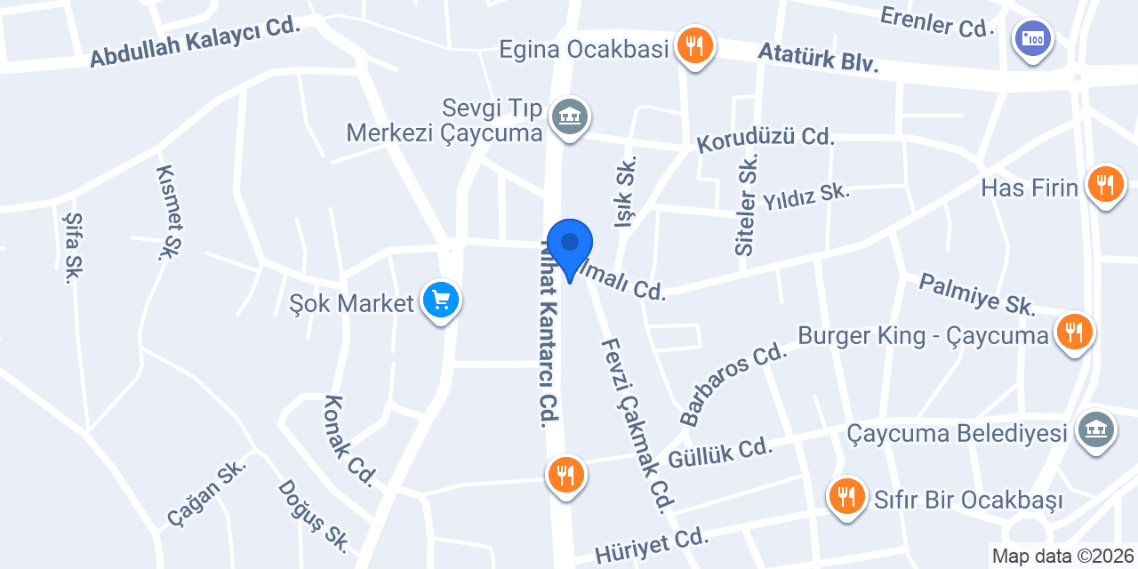KOTON Çaycuma konumu