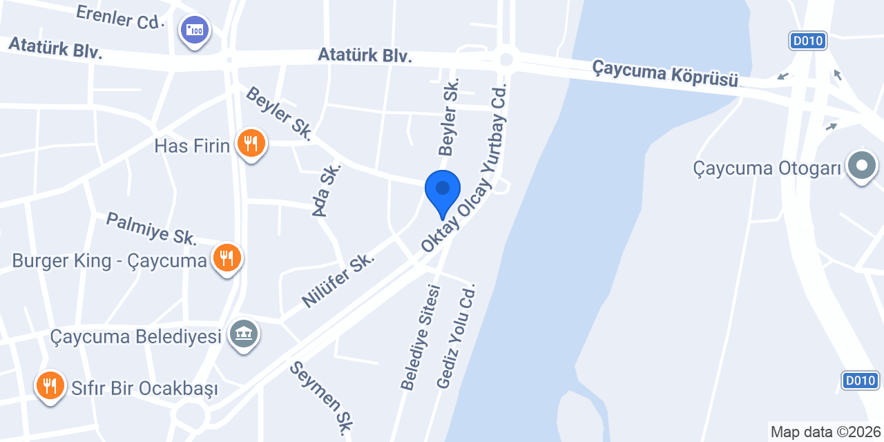 Özel Çaycuma Diyaliz Mer. konumu