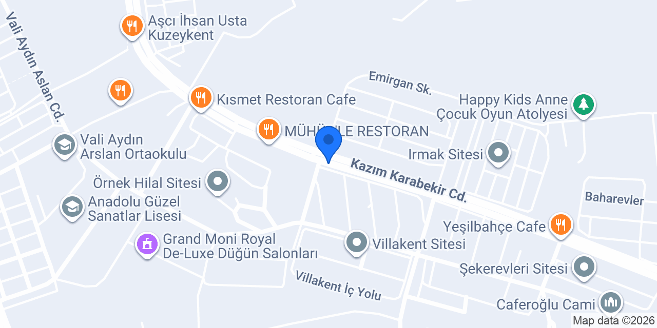 Kebapçı Urfalı Mahmut konumu