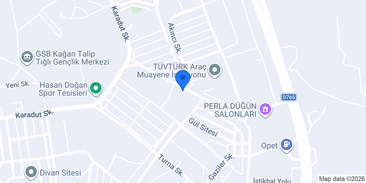 Kuzeykent İlkokulu konumu