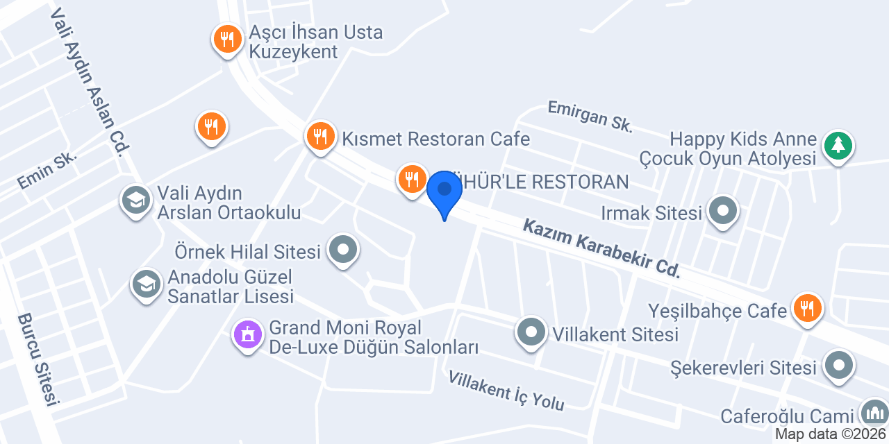Parla Çocuk Kulübü konumu
