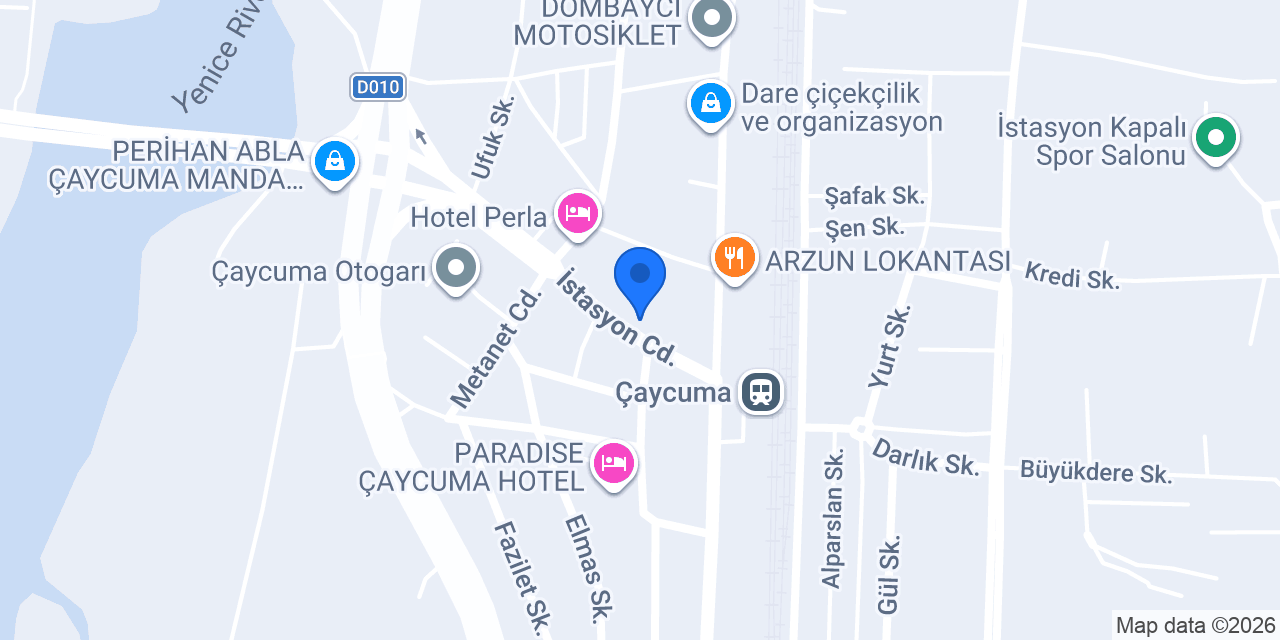 İstasyon simit ve çay Evi konumu
