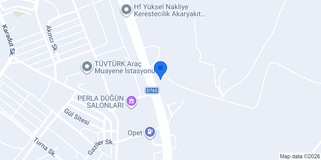 Kastamonu Yol Yardım konumu