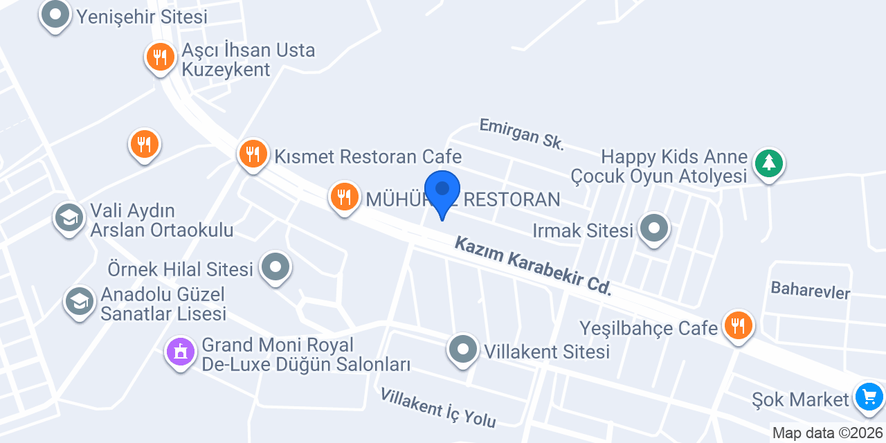 Kuzey Emlak konumu