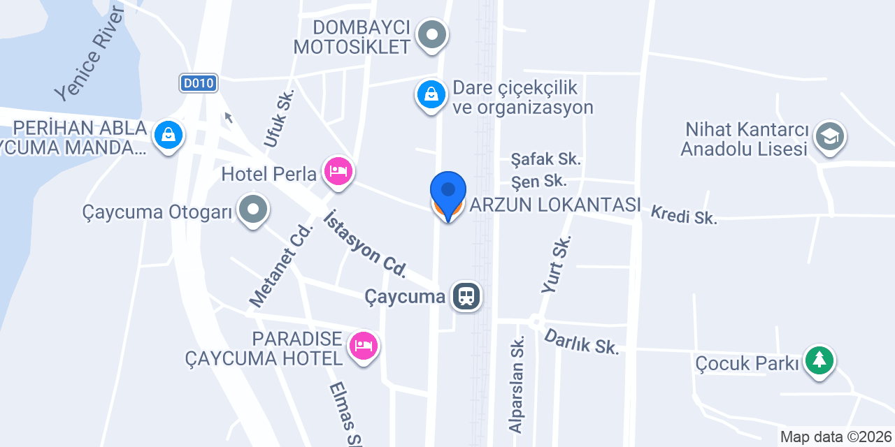 ARZUN LOKANTASI konumu