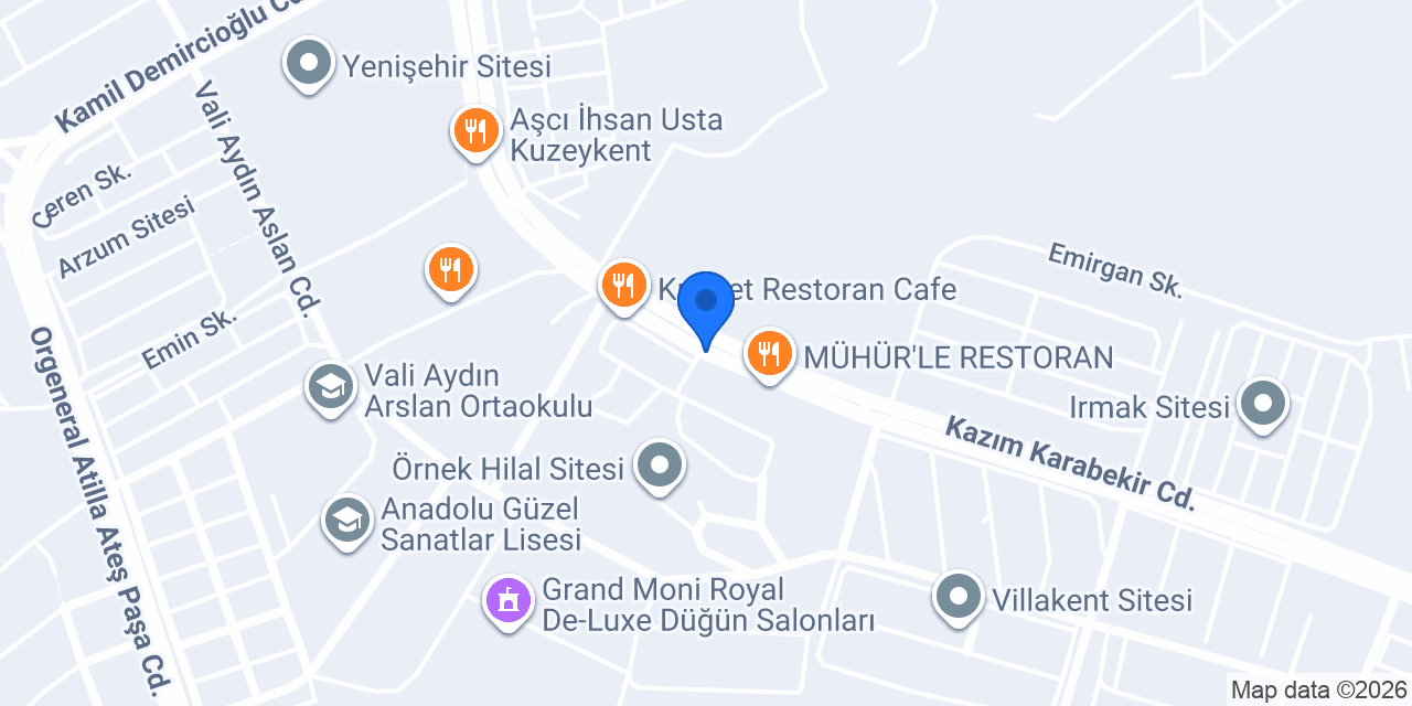 Güzey Eczanesi konumu