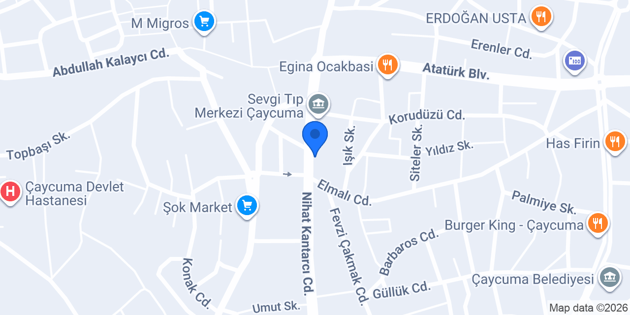 Oral Yapı Yalıtım konumu