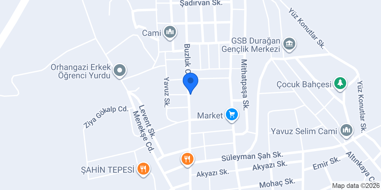 Durağan Orman İşletme Müdürlüğü konumu