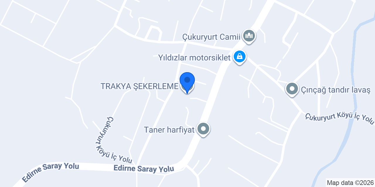 TRAKYA ŞEKERLEME konumu