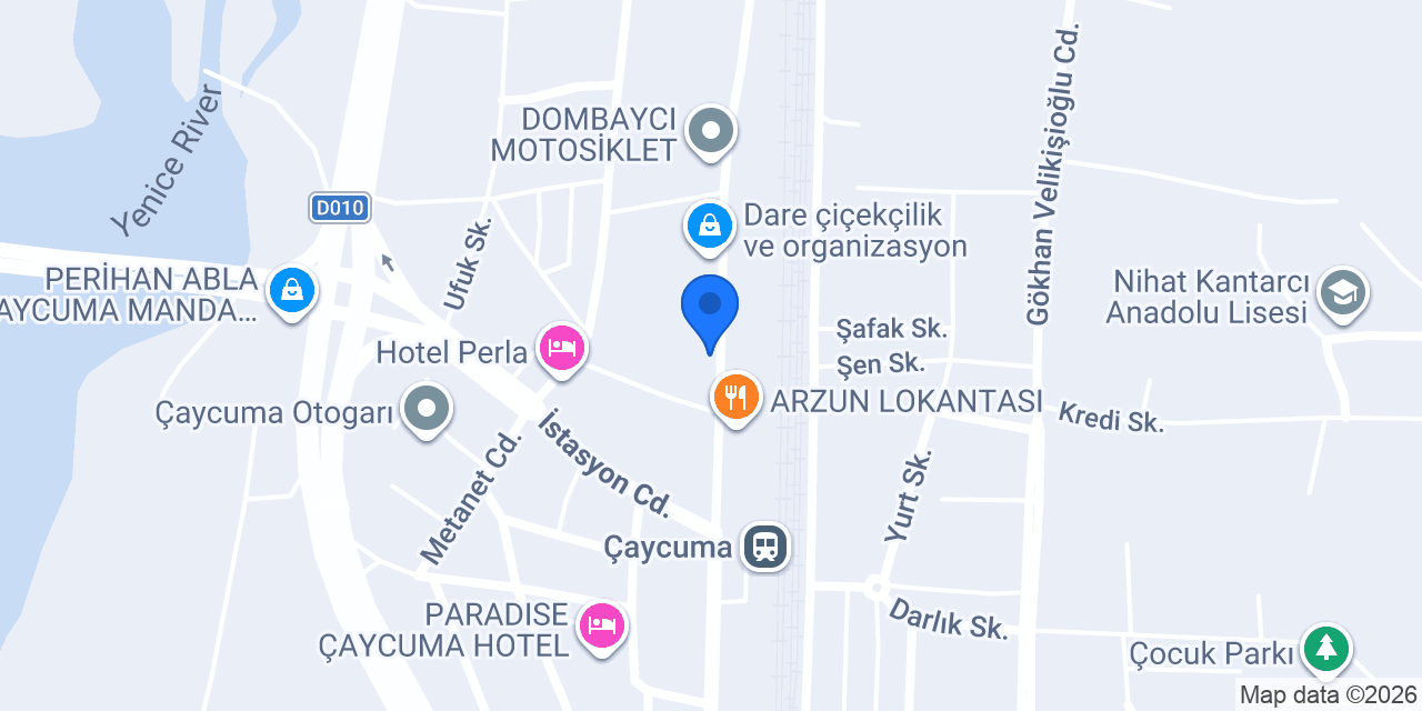 Alkar Catering konumu