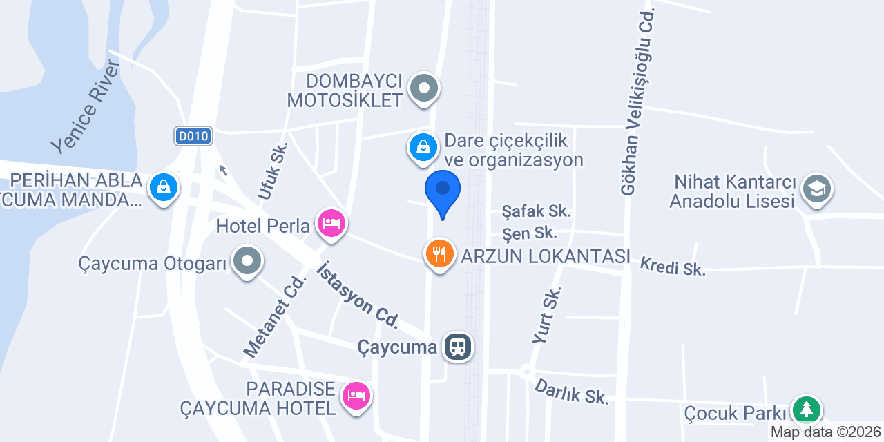 Özer Veteriner Kliniği konumu