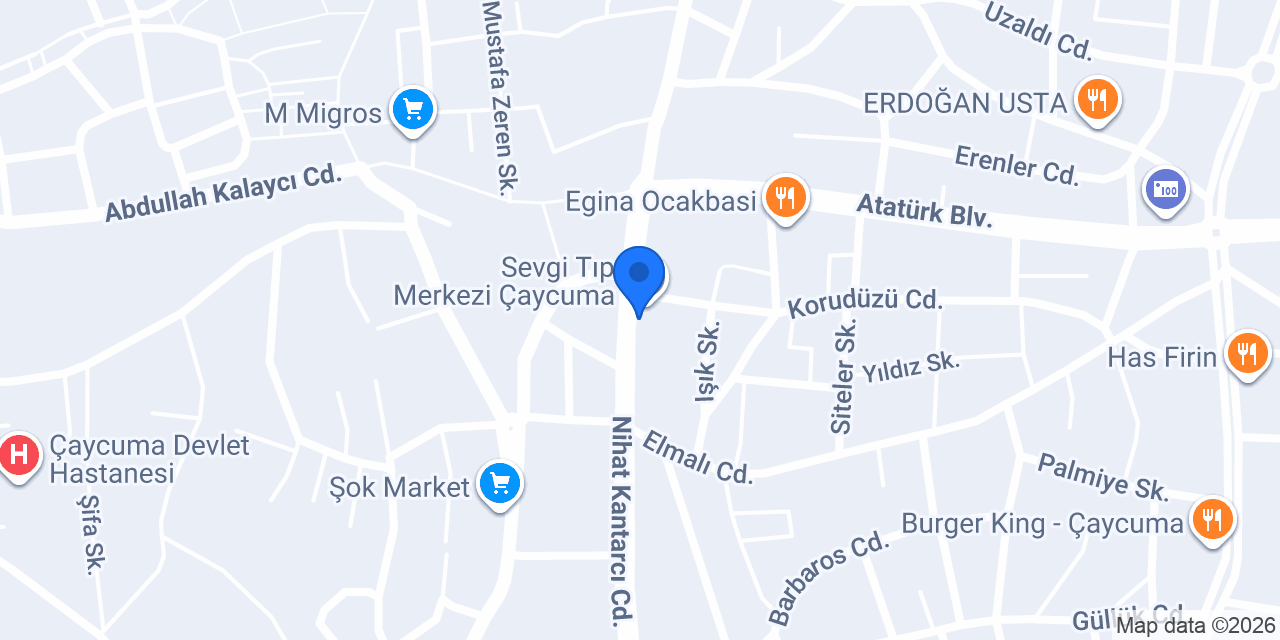 Dönercim Çaycuma konumu