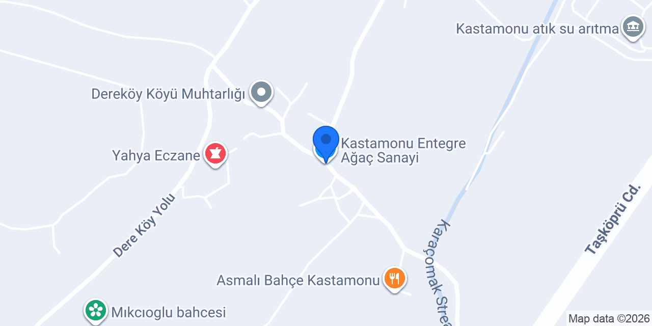 Kastamonu Entegre Ağaç Sanayi konumu