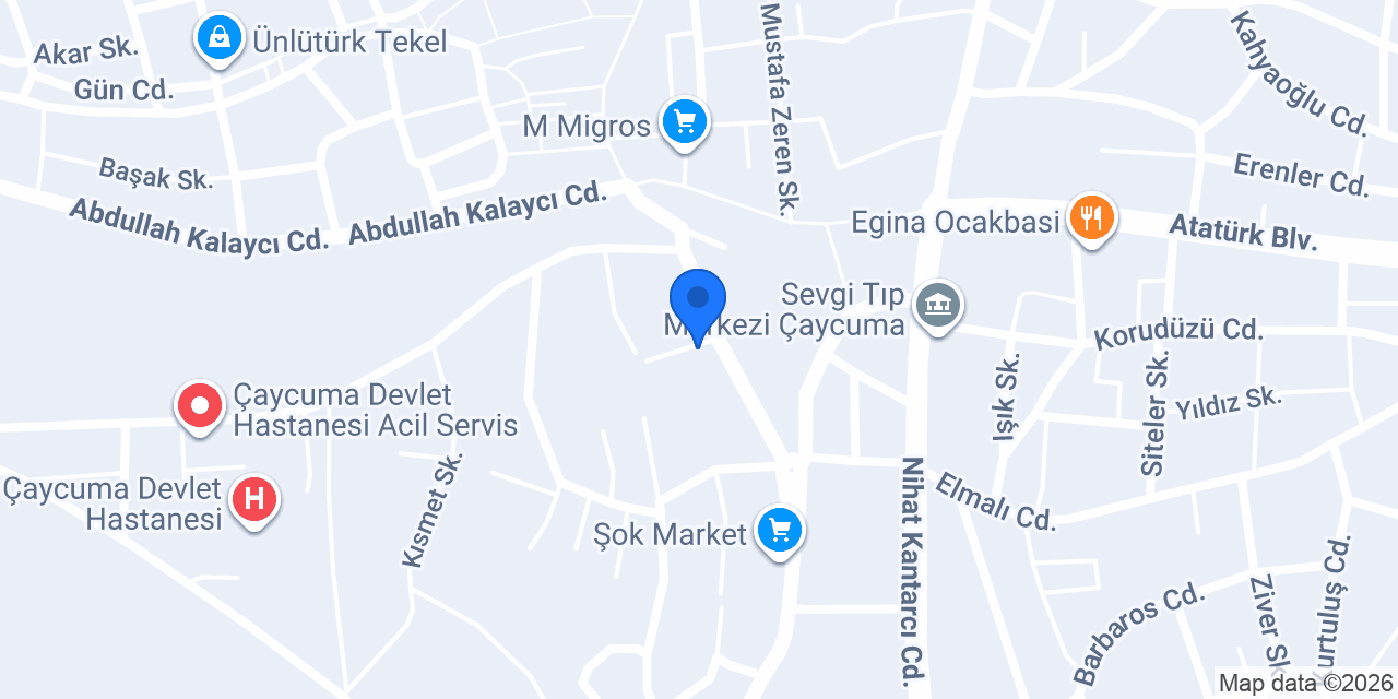 Kılıç Eczanesi konumu