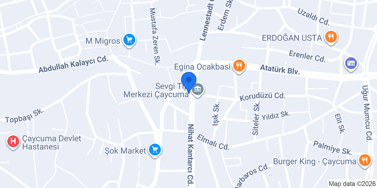 KÜBRA ECZANESİ konumu