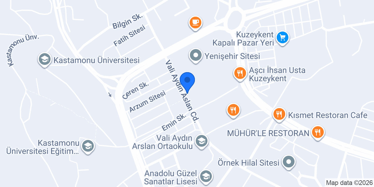Takı Evi Kastamonu konumu