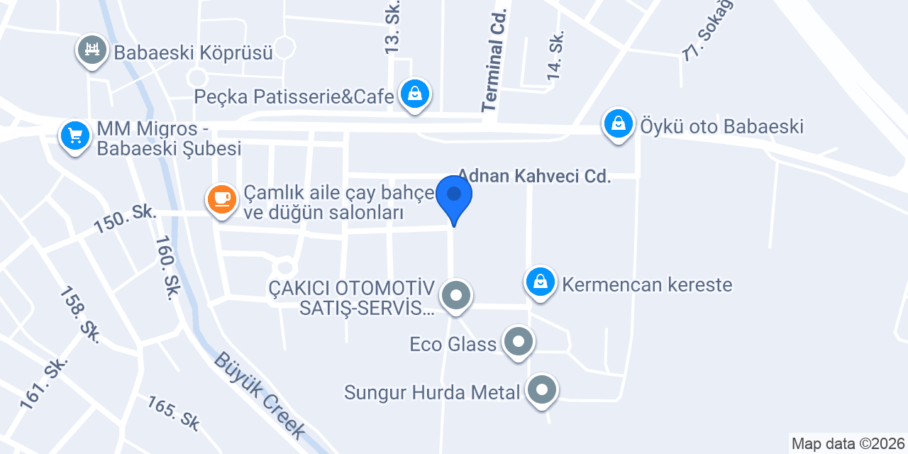 Başak Traktör Servisi konumu