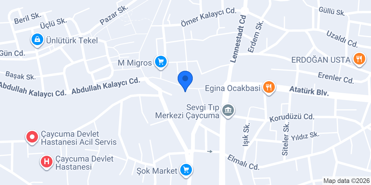 Eylül Kuru Temizleme konumu