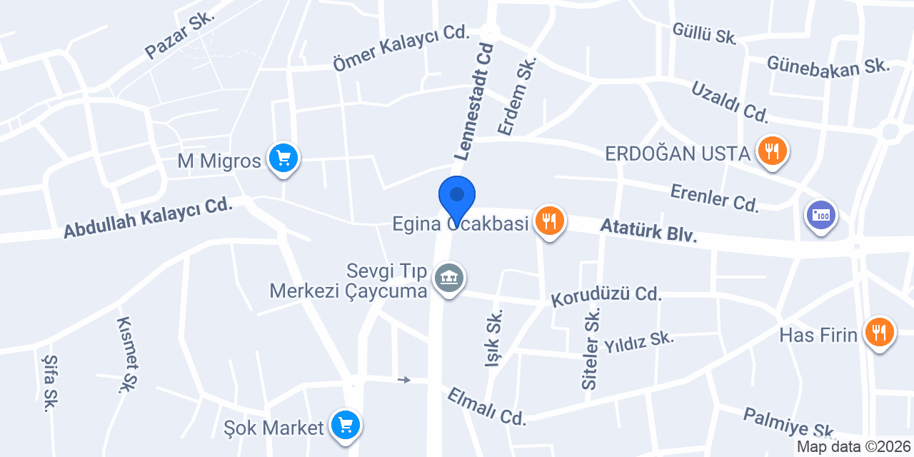 ŞAFAK ECZANESİ konumu