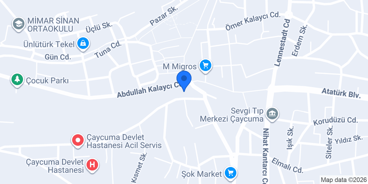 Dişkliniği Bilal_YILDIRIM konumu