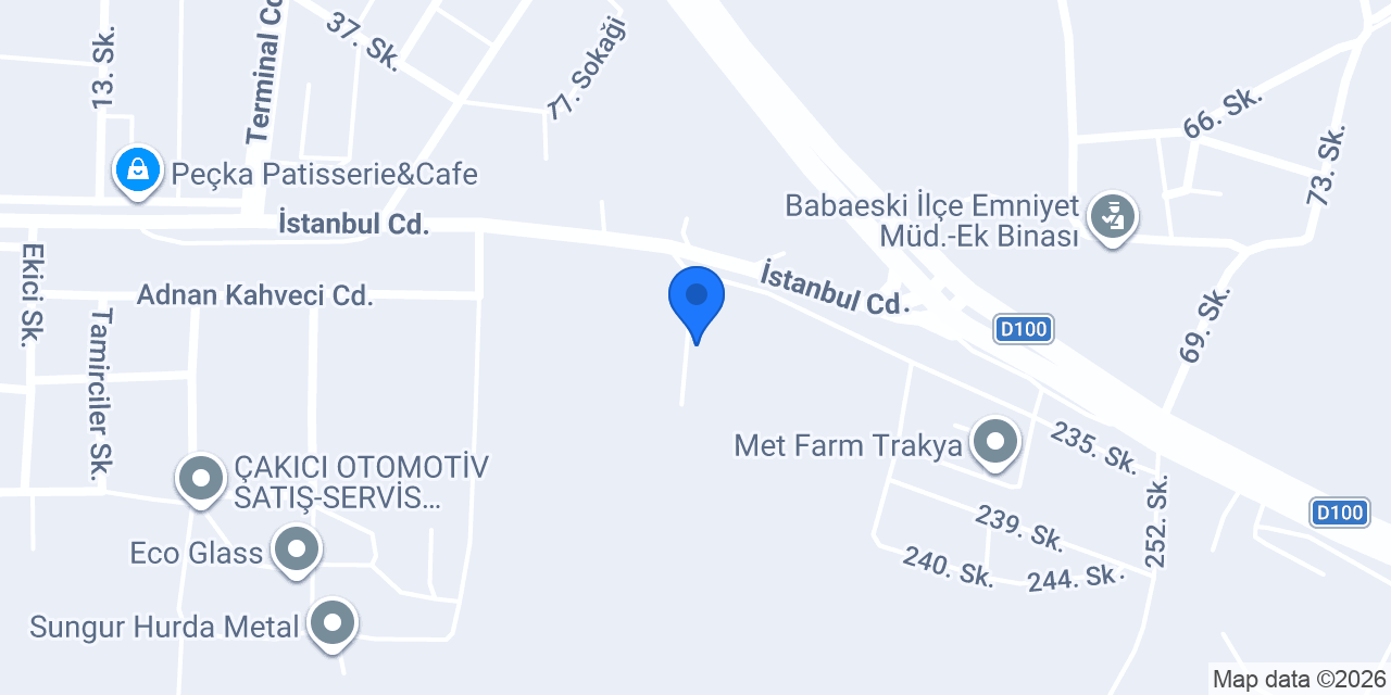 Babaeski Söve konumu