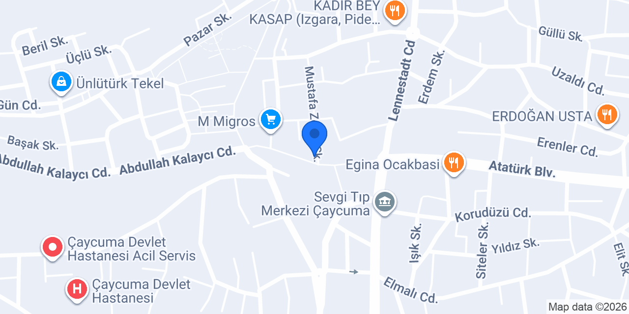Sağlik Eczanesi konumu