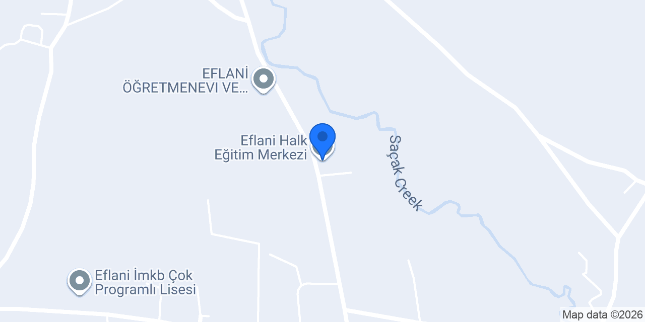 Eflani Halk Eğitim Merkezi konumu