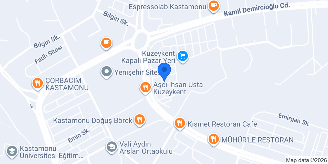 Özgün Terzi konumu