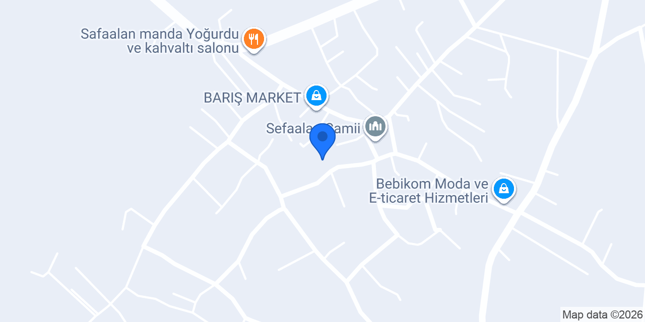 Safaalan Köyü Muhtarlığı konumu