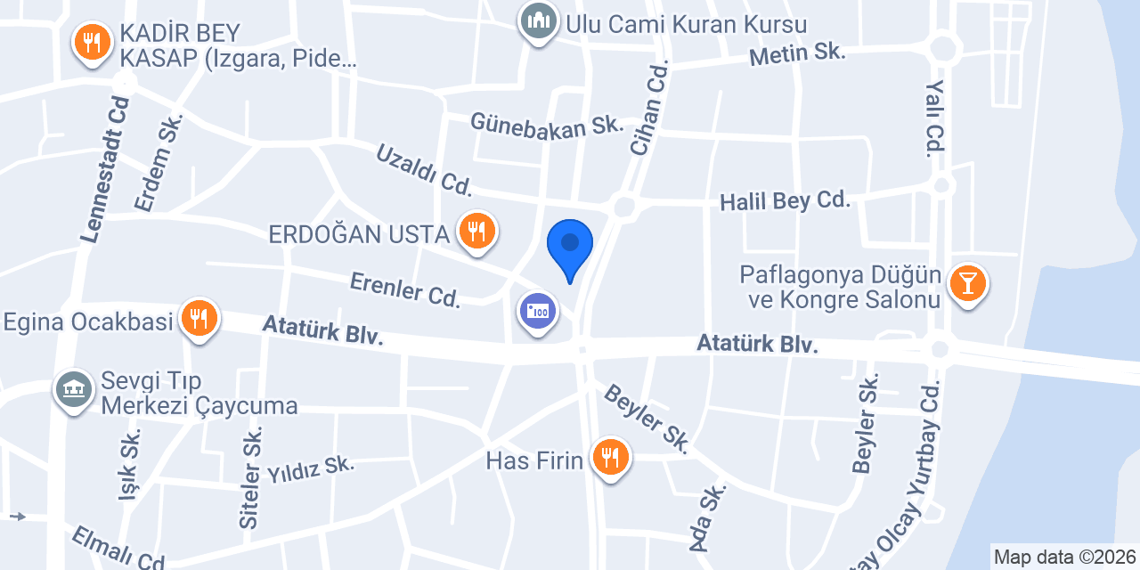 Doğtaş Çaycuma konumu