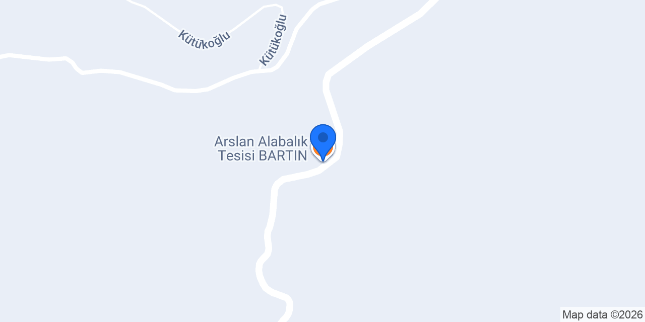 Arslan Alabalık Tesisi BARTIN konumu