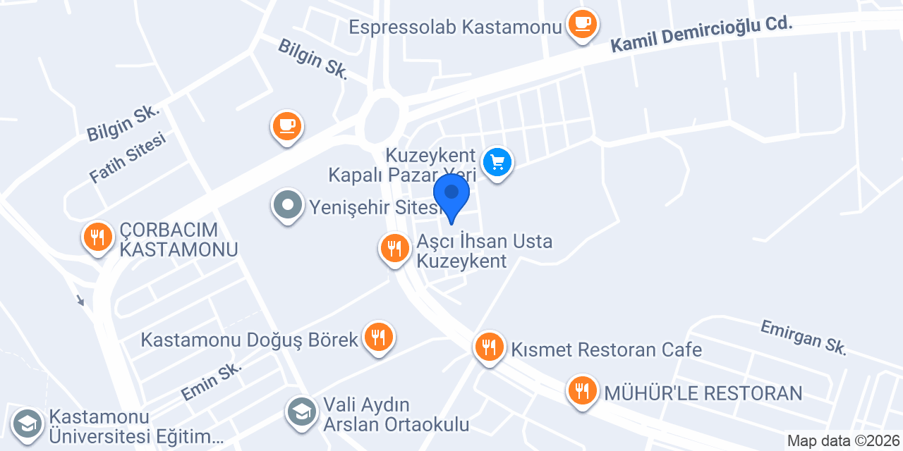 FOTO MODA KASTAMONU konumu