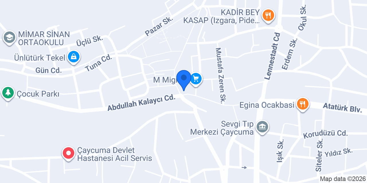 Merkez Taksi konumu