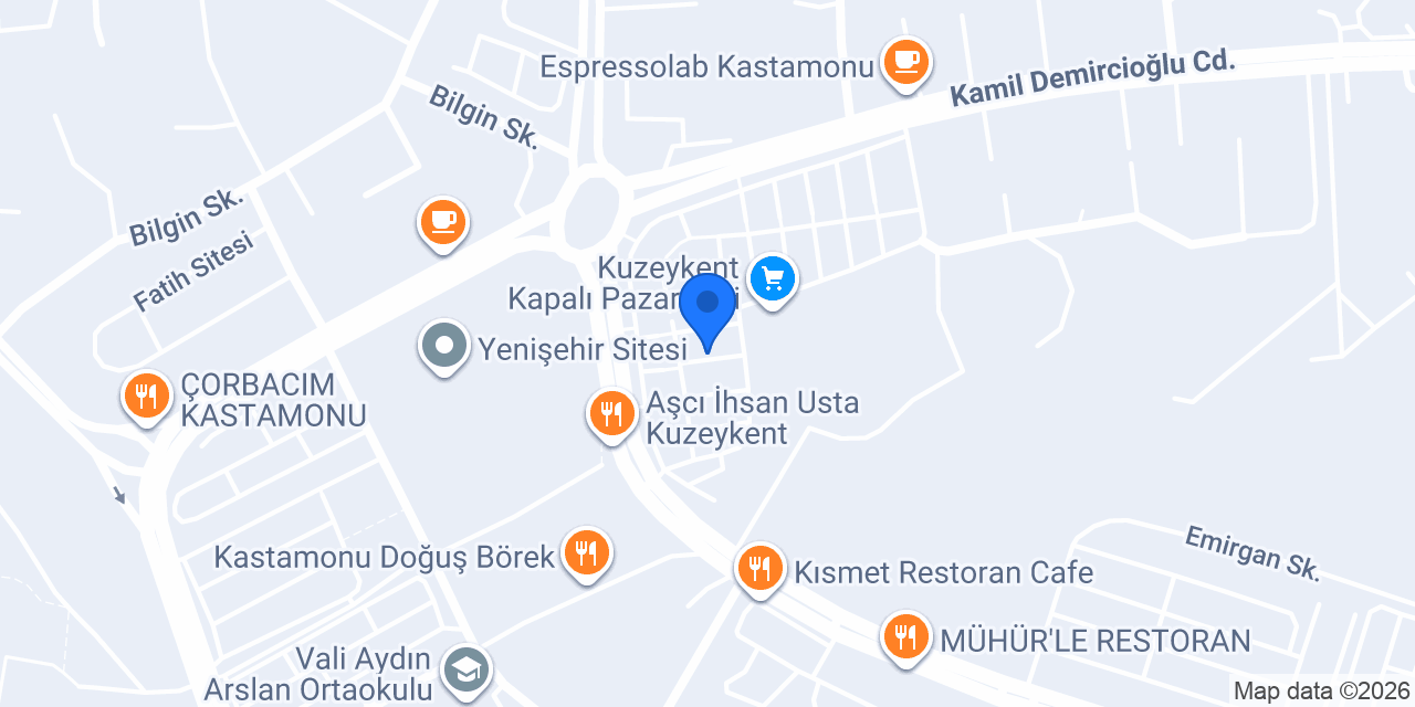 Haiko Sushi&Burger konumu