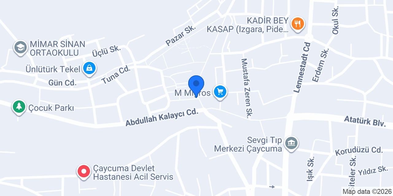 Şifa Eczanesi konumu
