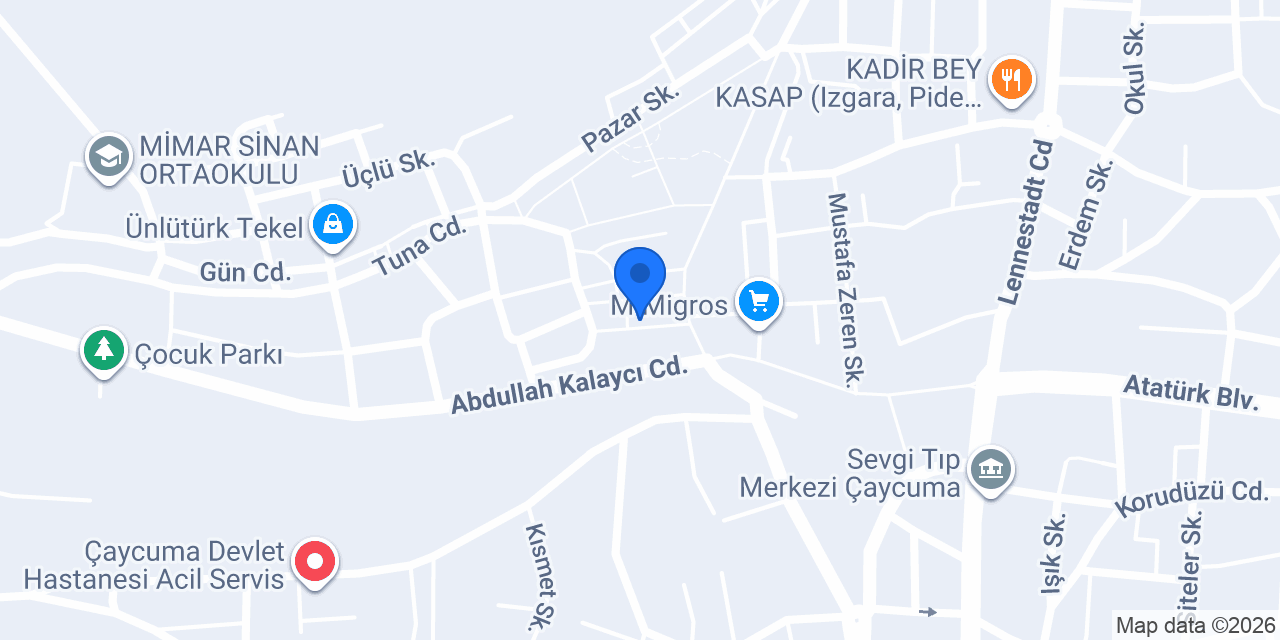 Yusuf Çakmak Berber konumu