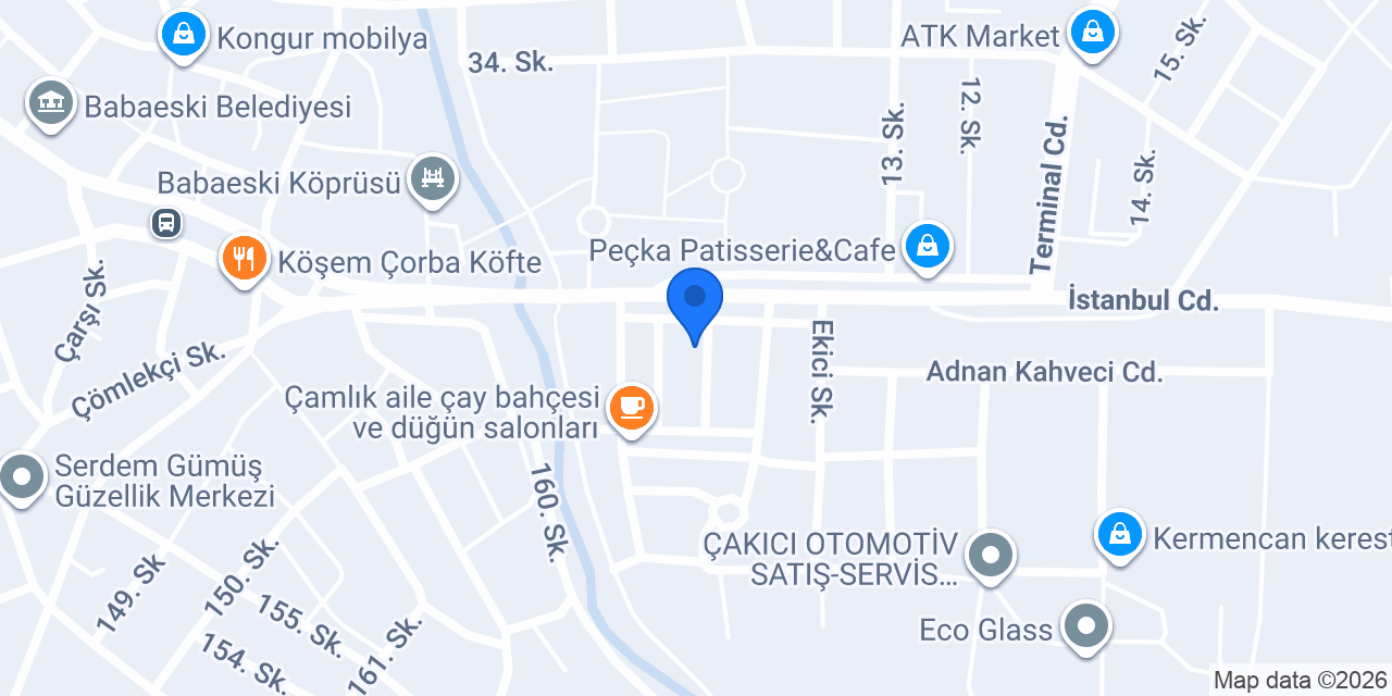 Babaeski Sanayi Pilavcısı konumu