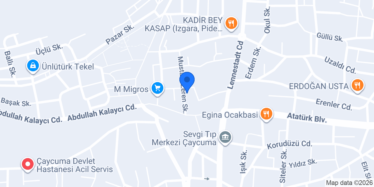 Burak İskender Evî konumu