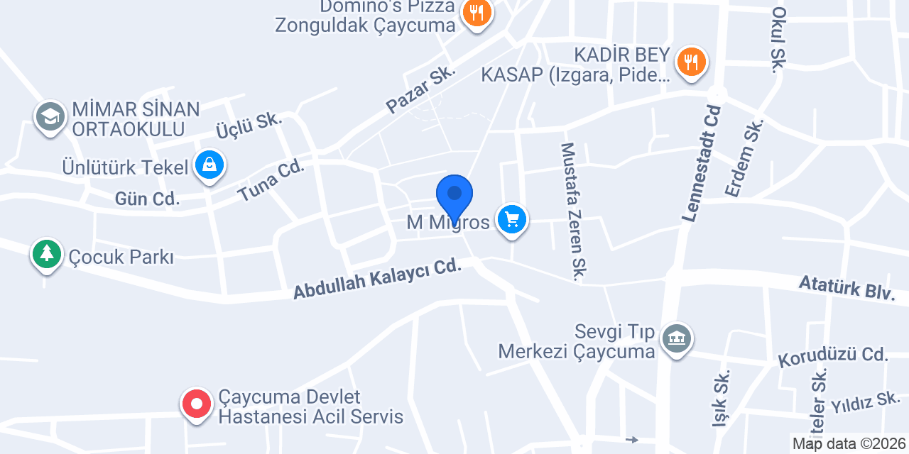 Serhat Akın Ticaret konumu