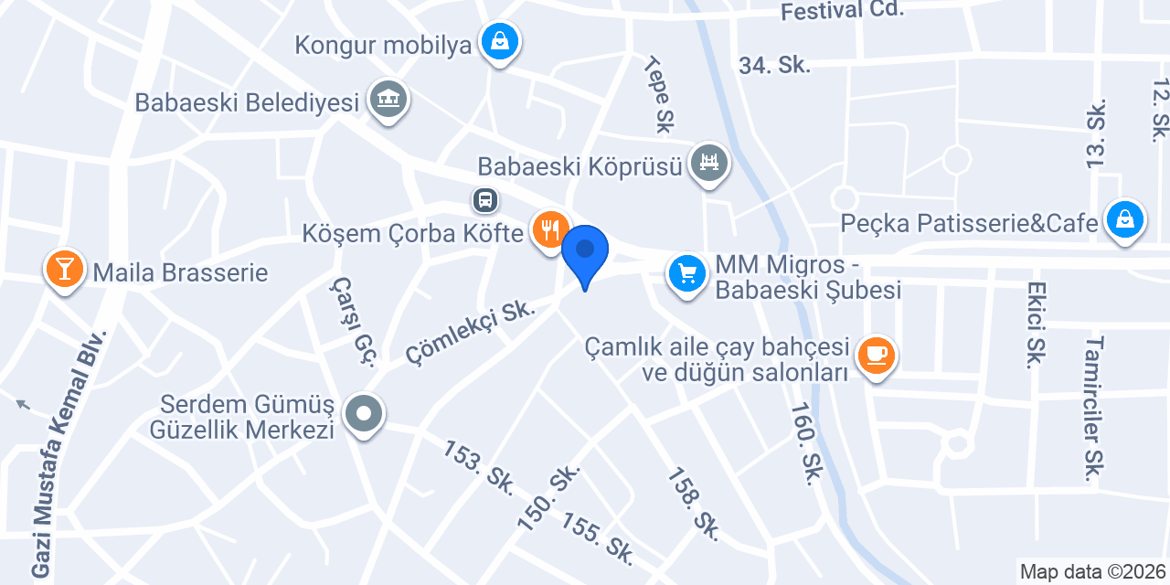 Seç Fırın Kebap konumu