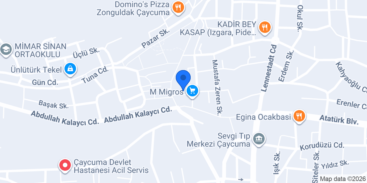 Tun Elektronik konumu