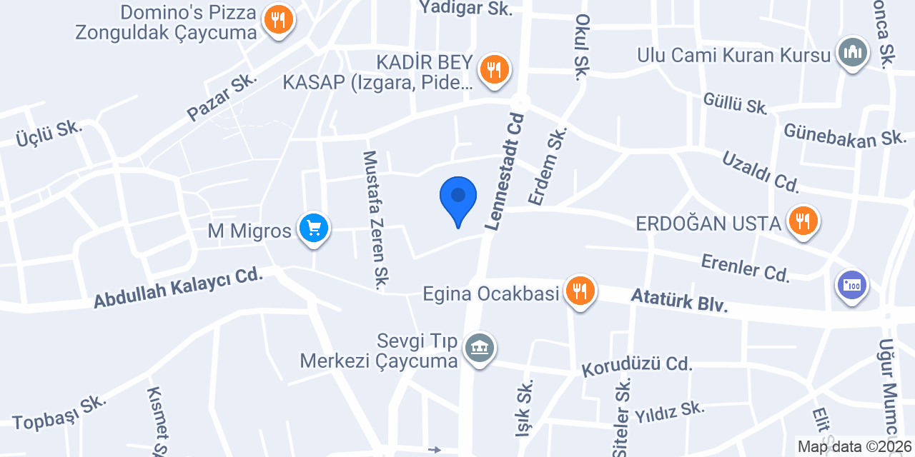 BÜŞRA COİFFEUR konumu