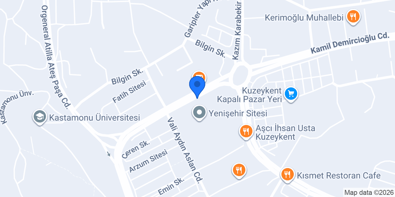 Helvacı Yakub Kastamonu konumu